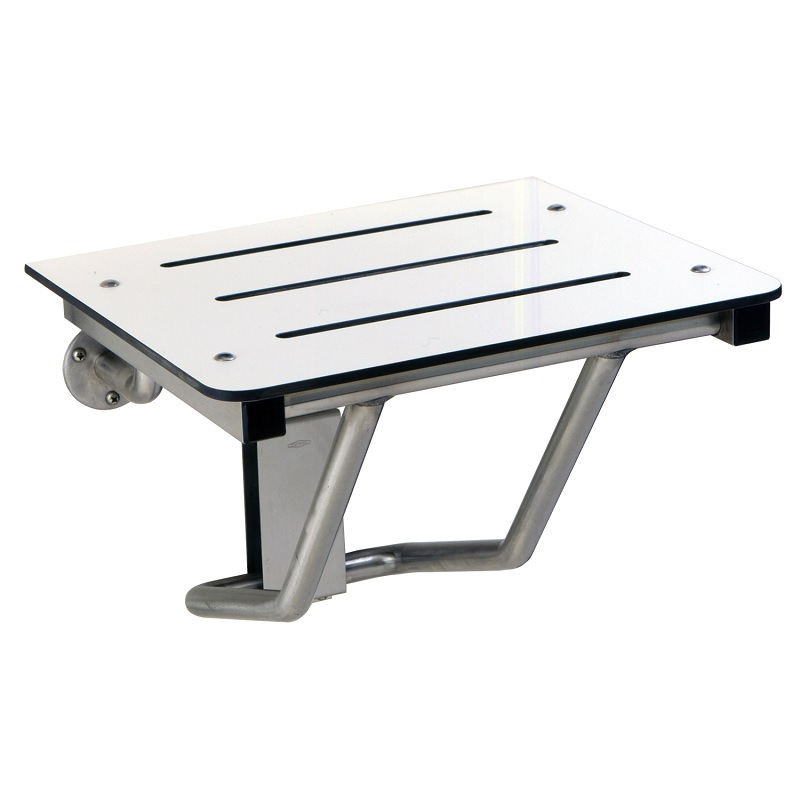 Surface-Mounted Folding Shower Seat