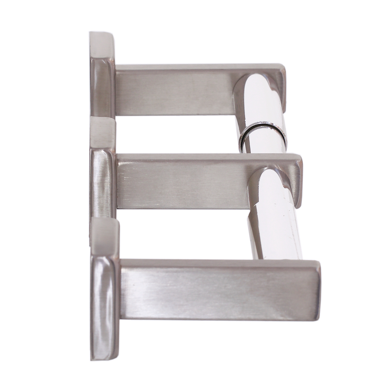 B6867 Double Toilet Roll Holder Bobrick - Side