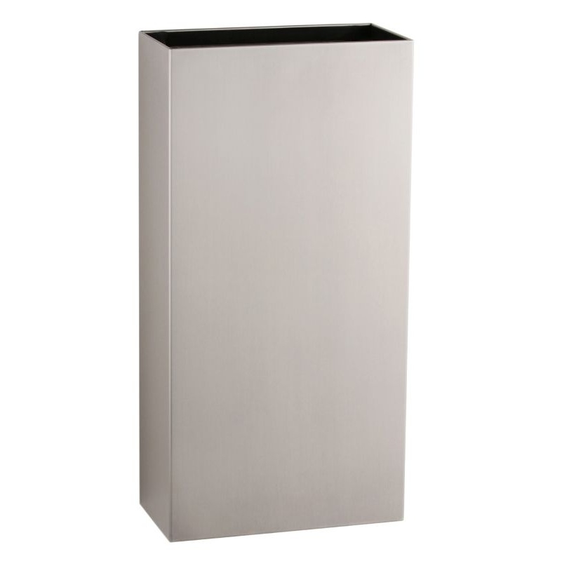 Bobrick Fino Surface-Mounted Waste Receptacle Satin Finish
