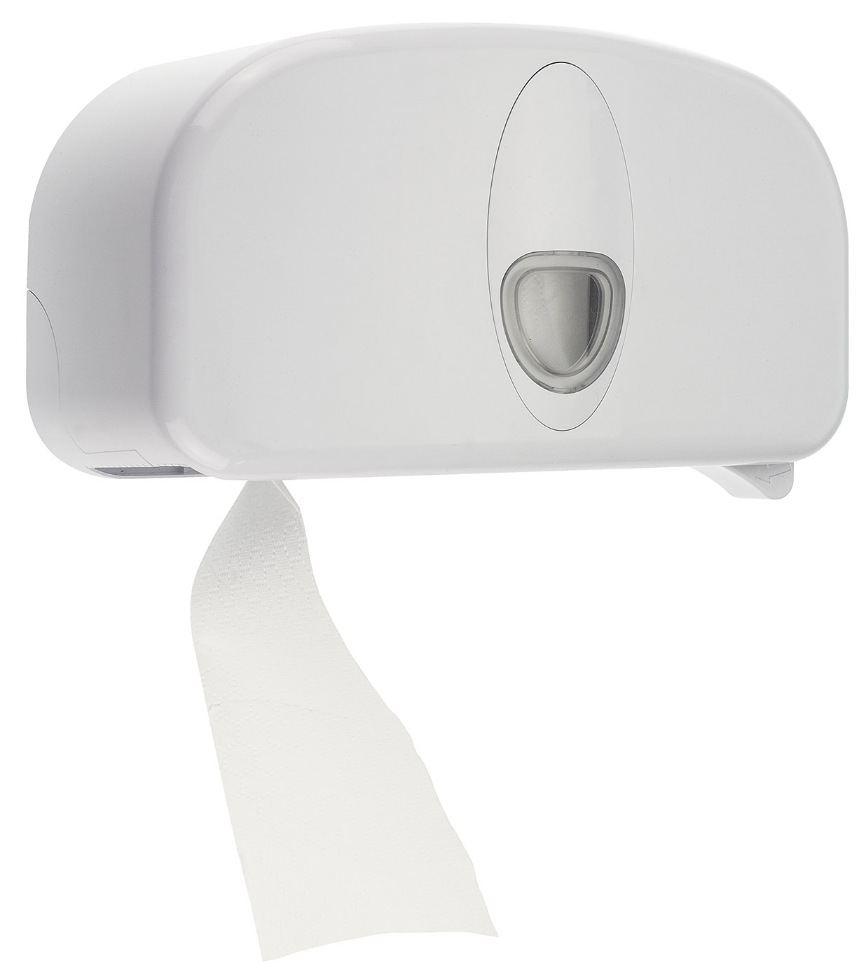 Prestige Corematic Toilet Roll Dispenser White Front