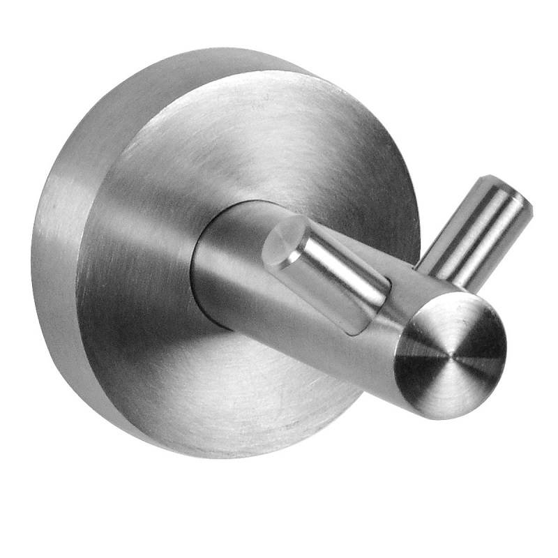 Dolphin Double Stainless Steel Robe Hook