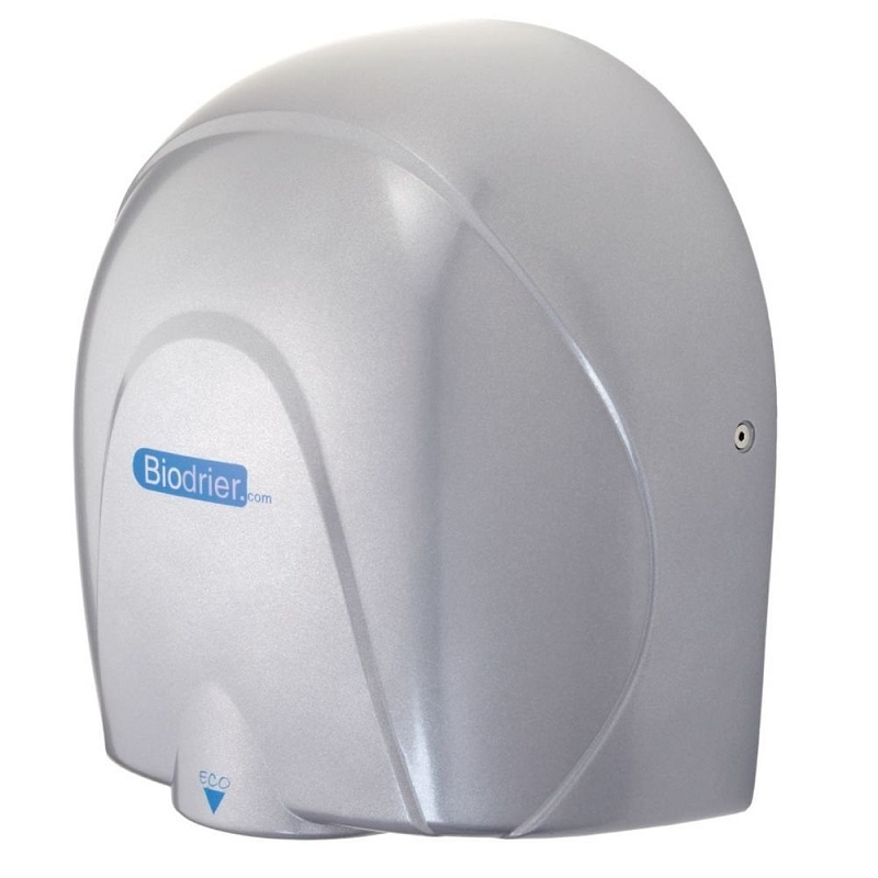 Biodrier Eco Compact Hand Dryer Silver