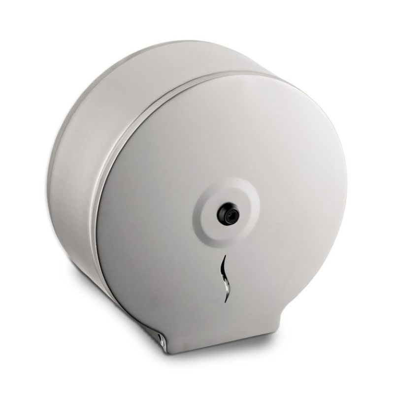 Prestige Ecoline Mini Jumbo Toilet Roll Dispenser Brushed Stainless Steel