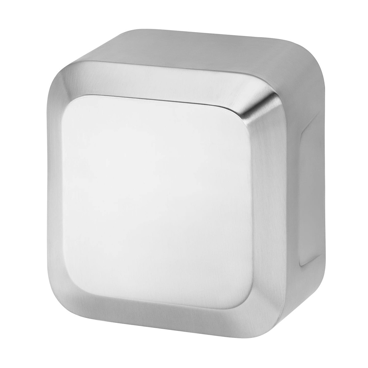 Cube Stainless Steel Automatic Hand Dryer With Hepa Filter - Front