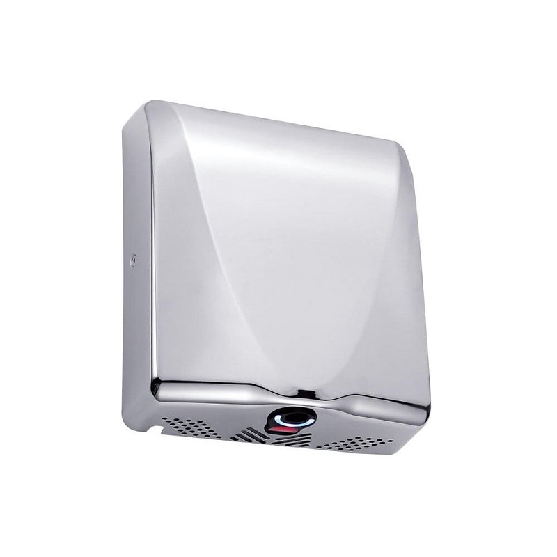 Dryflow BulletDri Vandal Resistant Hand Dryer with HEPA Filter - Polished Chrome