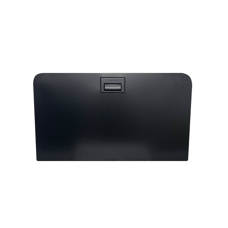 Safe Hands Horizontal Wall Mounted Baby Changing Unit Smooth Matt Black front image - BABN33SMB