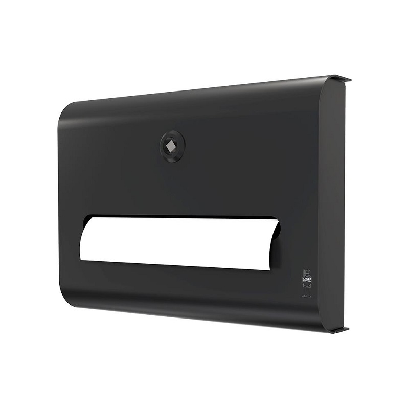 Dan Slimline Paper Towel Dispenser Matt Black