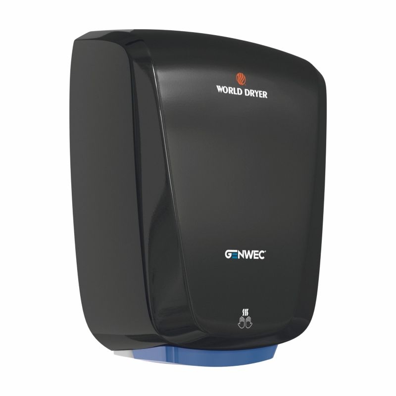 Genwec Verdedri Hand Dryer Aluminium - Black
