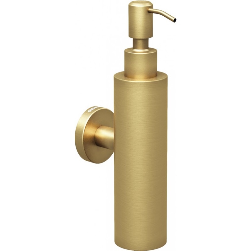Genwec Nimbus Brushed Gold Wall-Mounted Soap Dispenser Plain Image