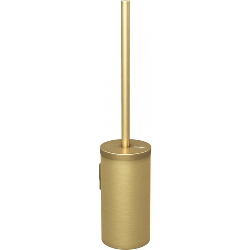 Genwec Nimbus Brushed Gold Toilet Brush Set
