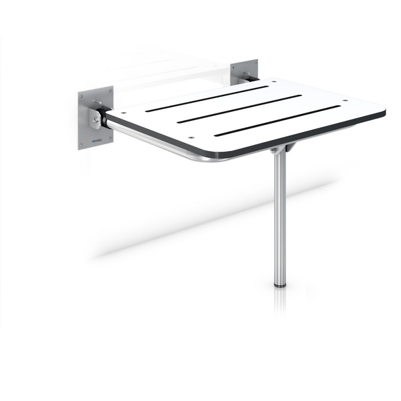 Genwec Phenolic Folding Shower Seat Satin Finish