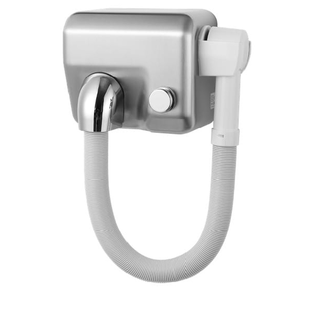 Prestige 1200W Brushed Stainless Steel Leisure Centre Push Button Hair Dryer image - HRH11SW