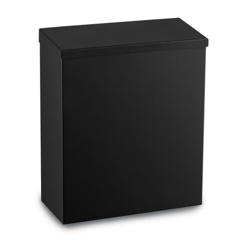 Prestige Ecoline 7 Litre Feminine Hygiene Bin - Matt Black image - E-7WFH/MBK