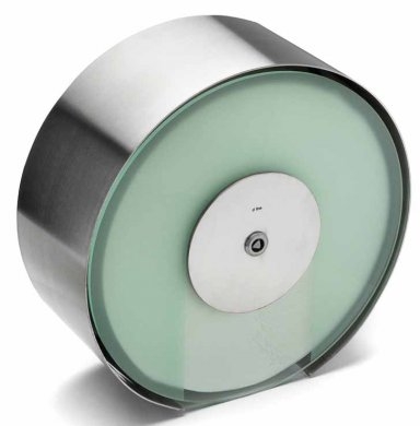 Delta Transparent Single Mini Jumbo Roll Dispenser