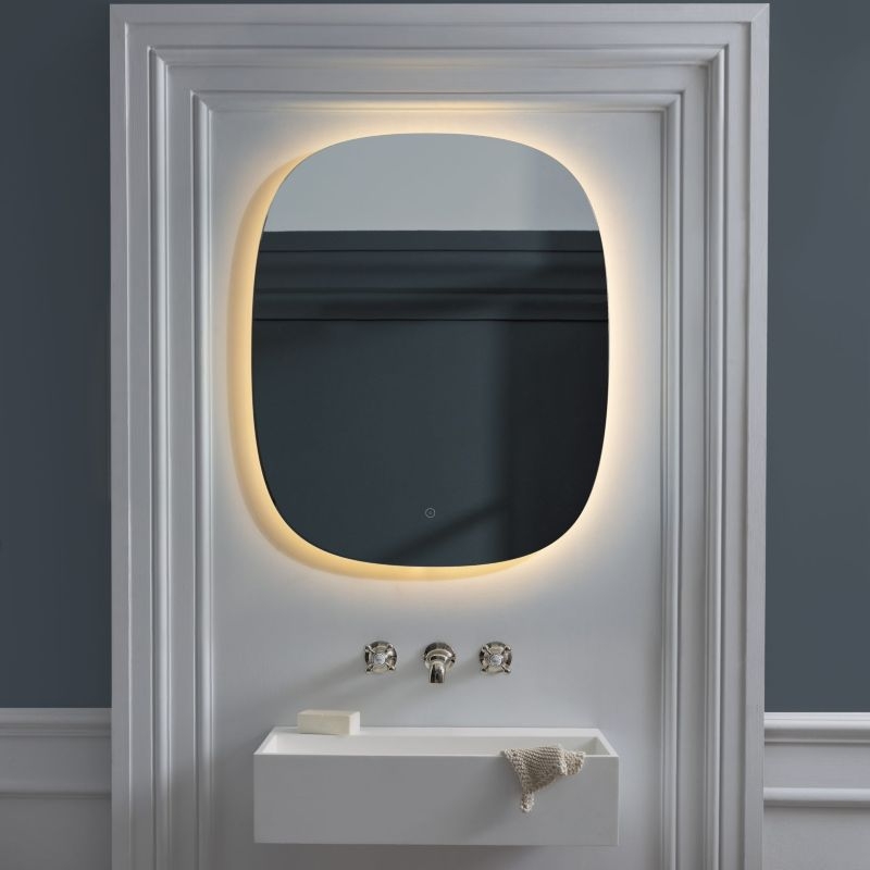 JTP Neon LED Bathroom Mirror with Demister & Touch Sensor