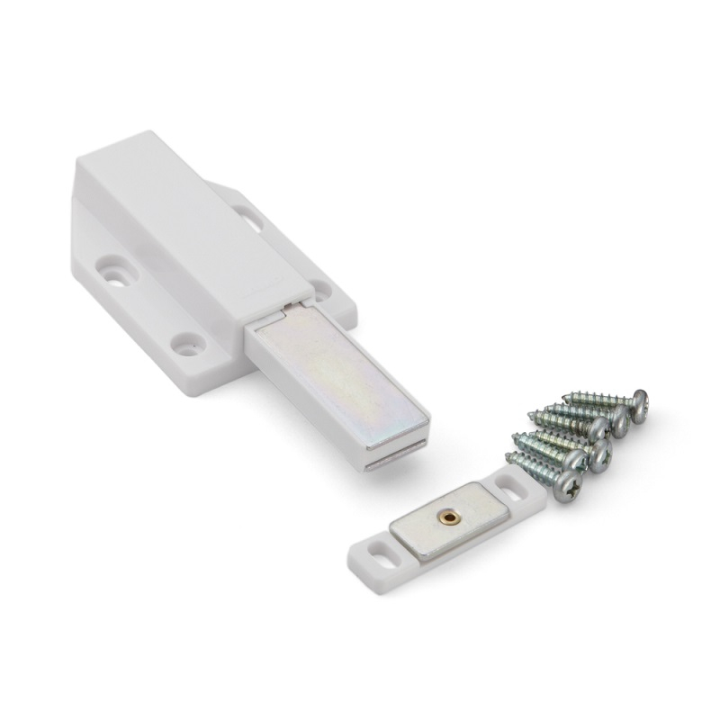 Sugatsune Magnetic Touch Push To Open Door Latch - White