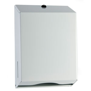 Paper Towel Dispenser Prestige White Metal