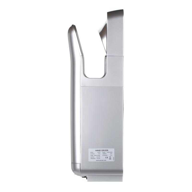 JetKnife Blade Hand Dryer Grey 750W - 447444 Side View