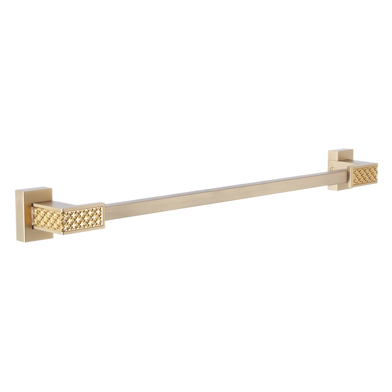 Gold Lattice Towel Bar