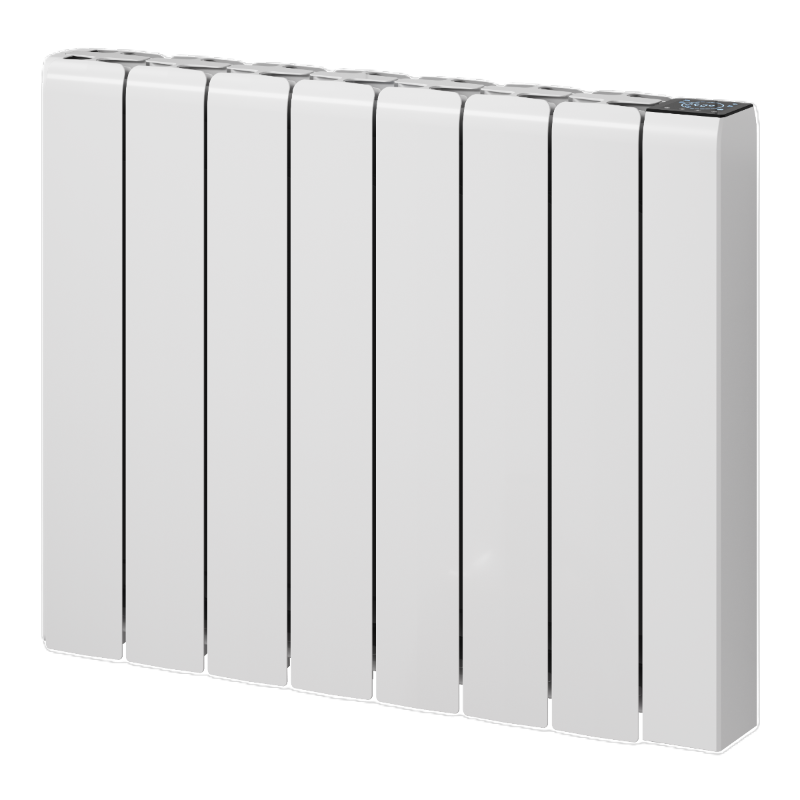 Aron Wifi Electric Panel Radiator H570 x W720mm - White Aluminium