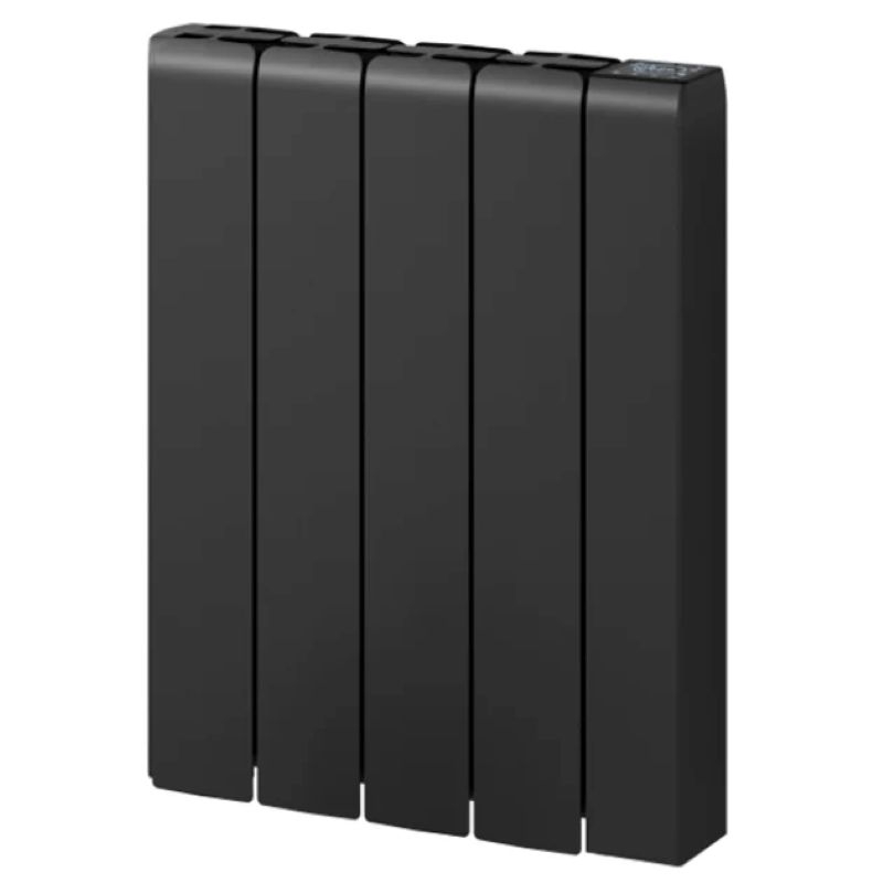 Aron Wifi Electric Panel Radiator H570 x W450mm - Black Aluminium