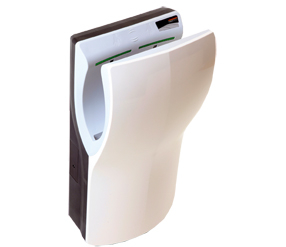 Mediclinics DualFlow Hand Dryer White 1.1kW