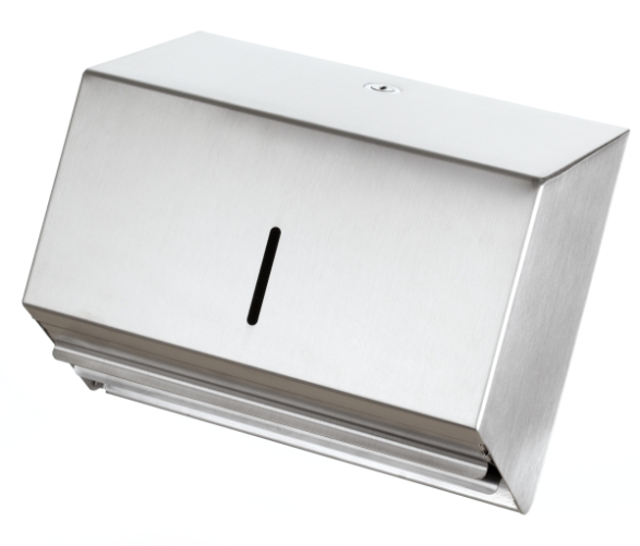 Prestige Plasma Stainless Steel Mini Paper Towel Dispenser side