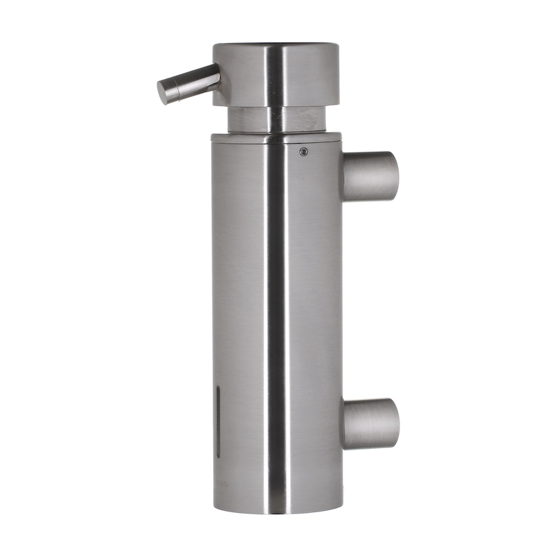 Prestige Stainless Steel Wall Mounted Soap Dispenser 300ml Side