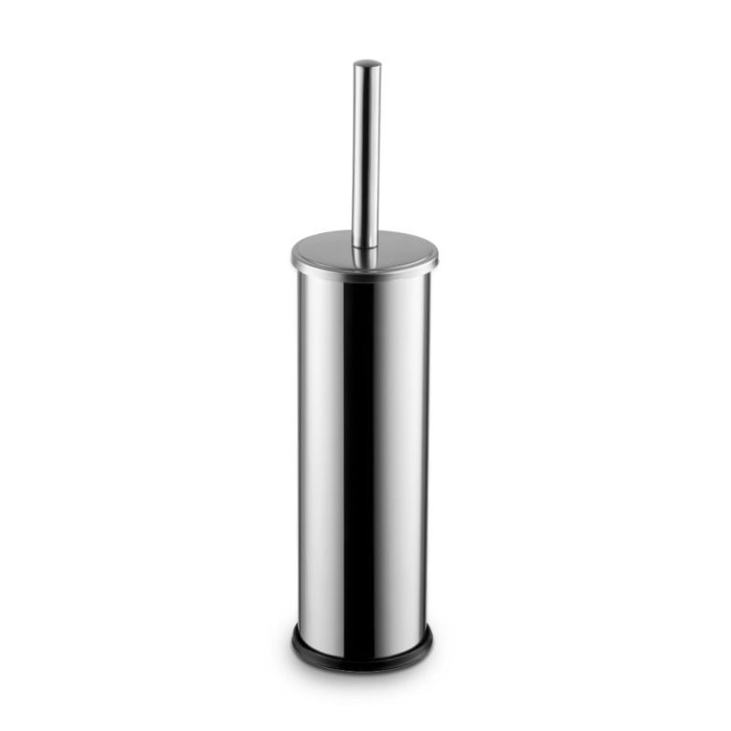 Prestige Ecoline Brushed Stainless Steel Toilet Brush Set Wall Mounted