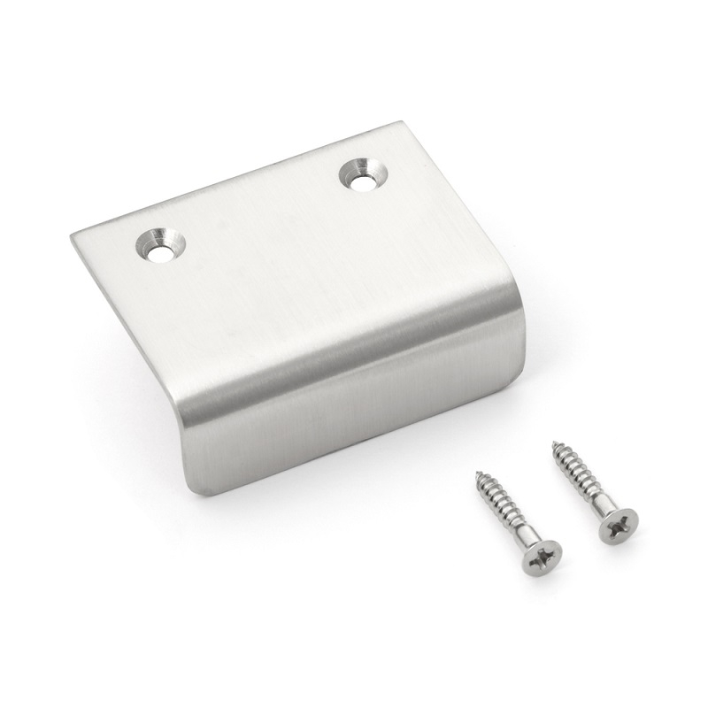 Sugatsune Cabinet and Drawer Brushed Stainless Steel Finger Pull - 50mm
