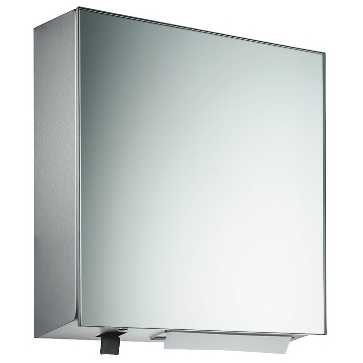Soap and Paper Towel Dispenser Mirror Fronted Dolphin Prestige
