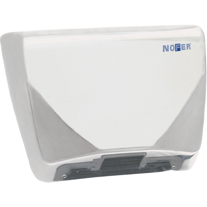 Thin Hand Dryer White Metal 2.35kW  - NF01600W