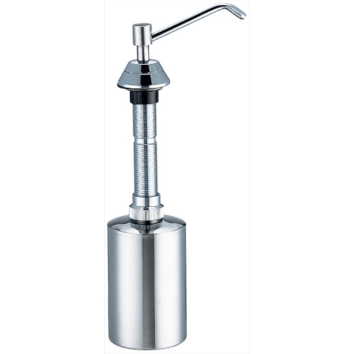 Inox Vanity Top Polished Stainless Steel Soap Dispenser 500ml - NF03100