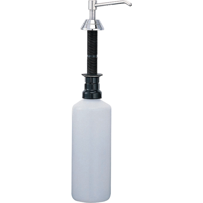 Inox Vanity Top Polished Stainless Steel Soap Dispenser 1000ml - NF3101
