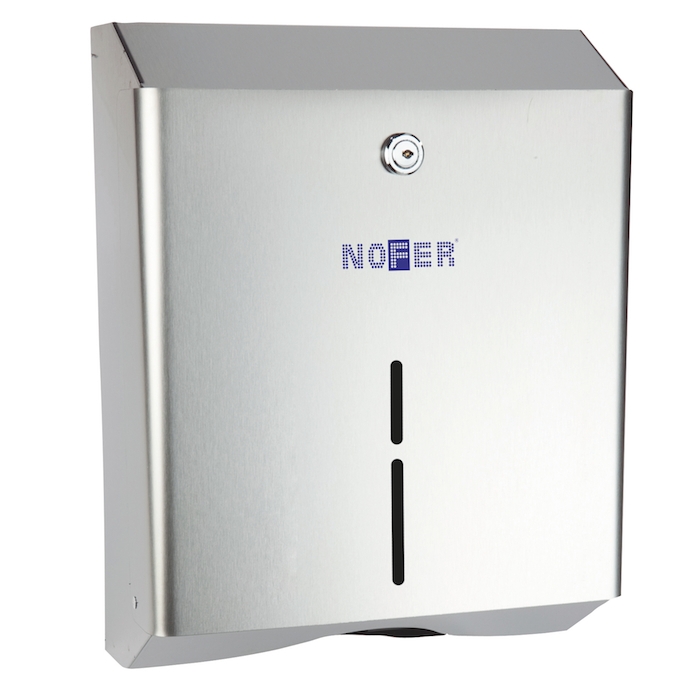 Polished Stainless Steel Paper Towel Dispenser Large - NF04010B