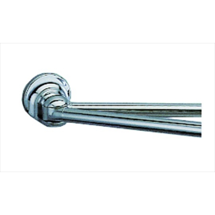 Prestige Hotel Polished Chrome Plated Double Towel Rail 435mm - NF16408B