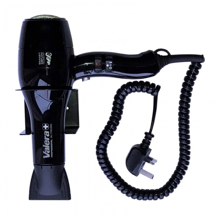 Valera Swiss Silent Jet 2000W Hair Dryer with Bracket - Black