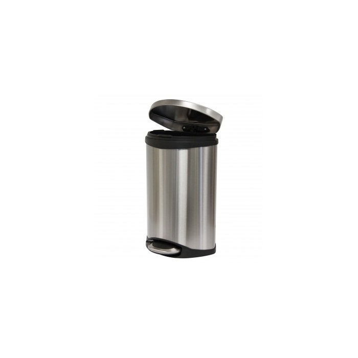 Pedal Bin Soft Close Stainless Steel 10ltr - 5060392672228