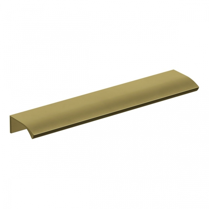 Prestige Brushed Brass 200mm Over Handle front side view image - CNPW104091