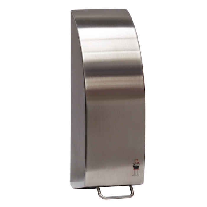 Dan Stainless Steel Soap Dispenser 1.2ltr -Front