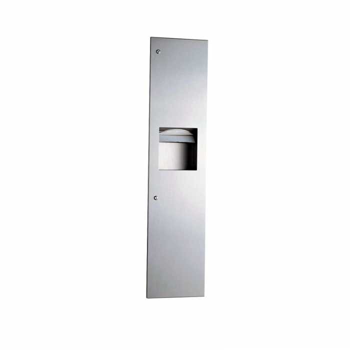 Recessed Paper Towel Dispenser and Waste Bin 23.8L