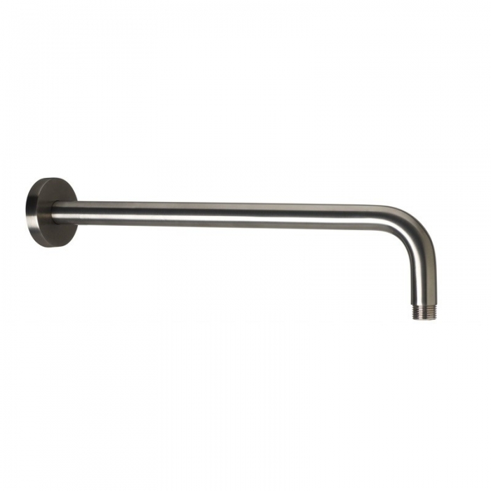 JTP Vos 400mm Brushed Black Wall Mounted Shower Arm image - 2721400BBL