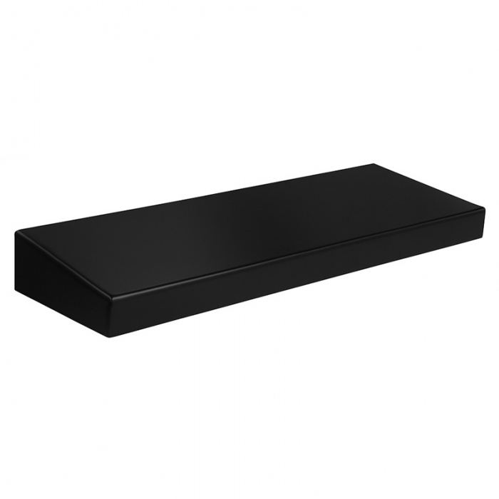 Prestige Colostomy Bag Shelf Smooth Matt Black - 400mm - BC750SMB