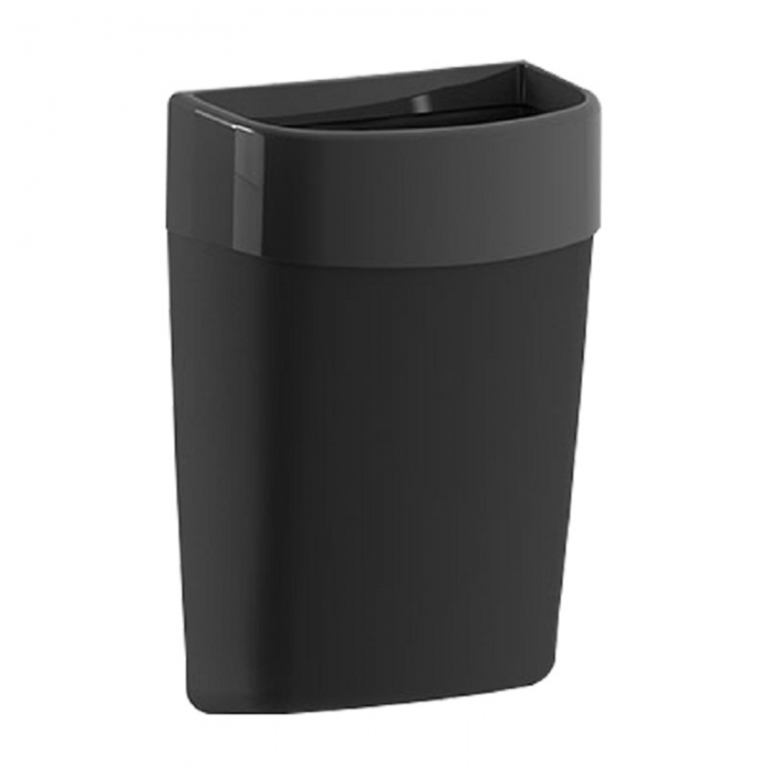 Myriad Black 25 Litre Waste Bin image on a white background - 6WB-K