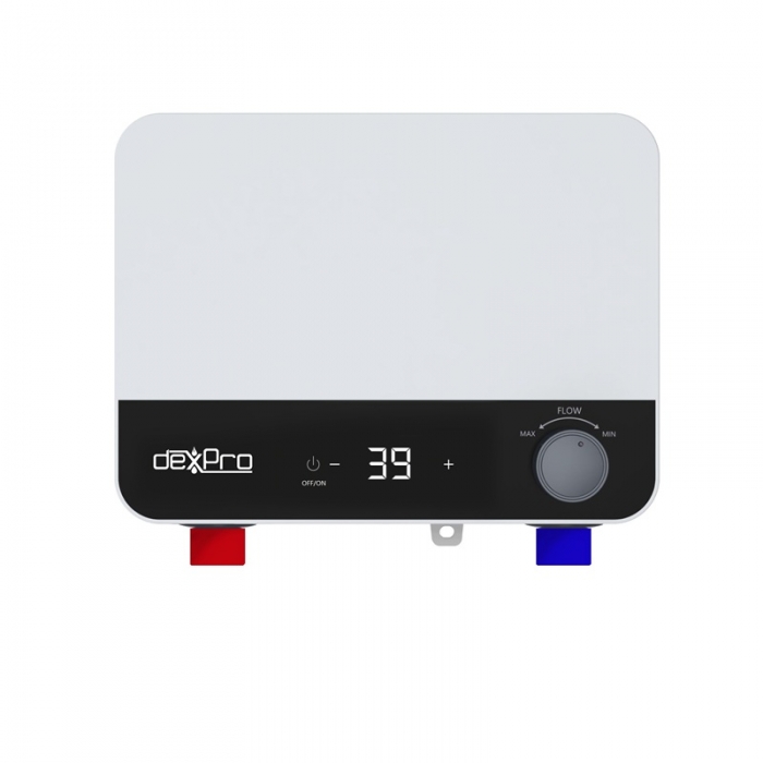 DeXpro Delux Digital Control Instant Electric Water Heater 7.5kW  image without hoses - DXI75DT