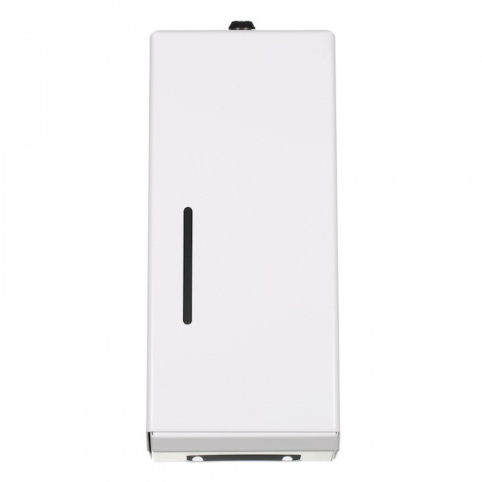 Multiflat Toilet Roll Dispenser White Steel Front - 776150