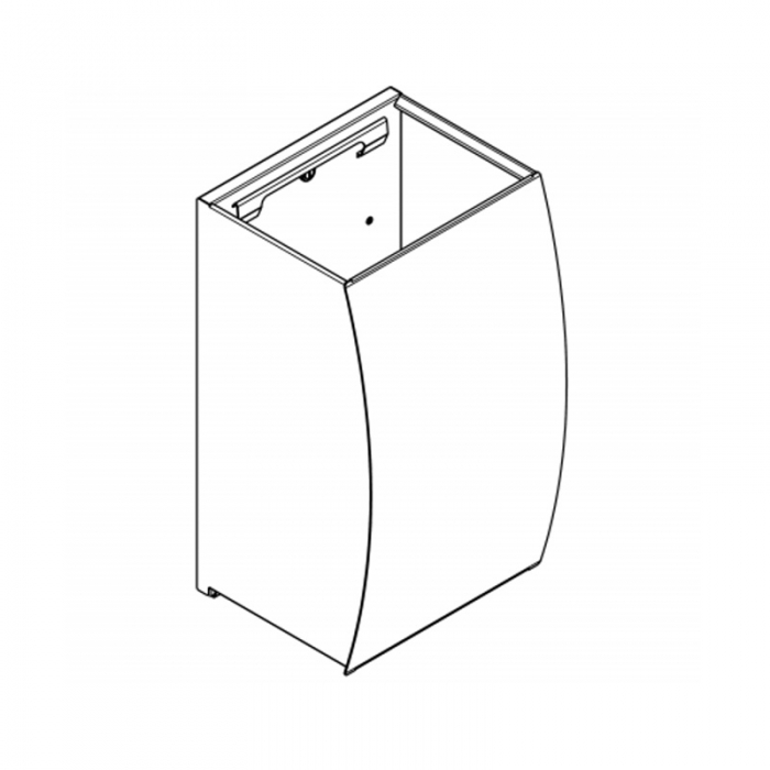 Franke Professional Stratos Waste Bin - 34L Line Drawing - STRX605