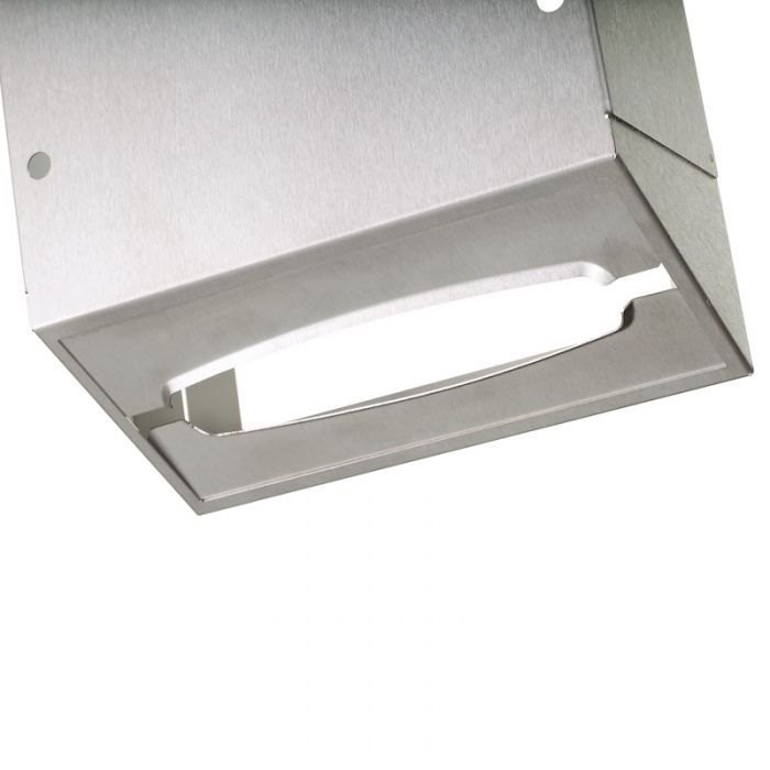 Prestige Behind Mirror 800 Paper Towel Dispenser - Underside