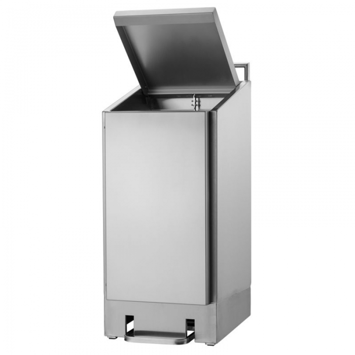 Bin 60 Litres Heavy Duty Prestige Top Lid Open View on a white background - AVZH60E