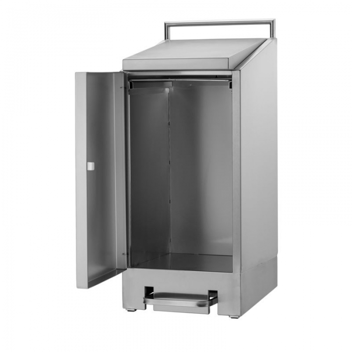 Bin 60 Litres Heavy Duty Prestige Top Lid Open View on a white background - AVZH60E